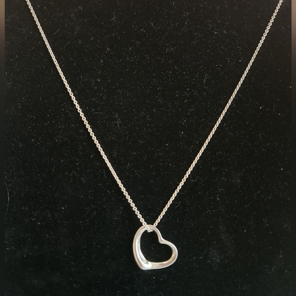 Tiffany & Co. Elsa Peretti Open Heart Necklace - Picture 1 of 2